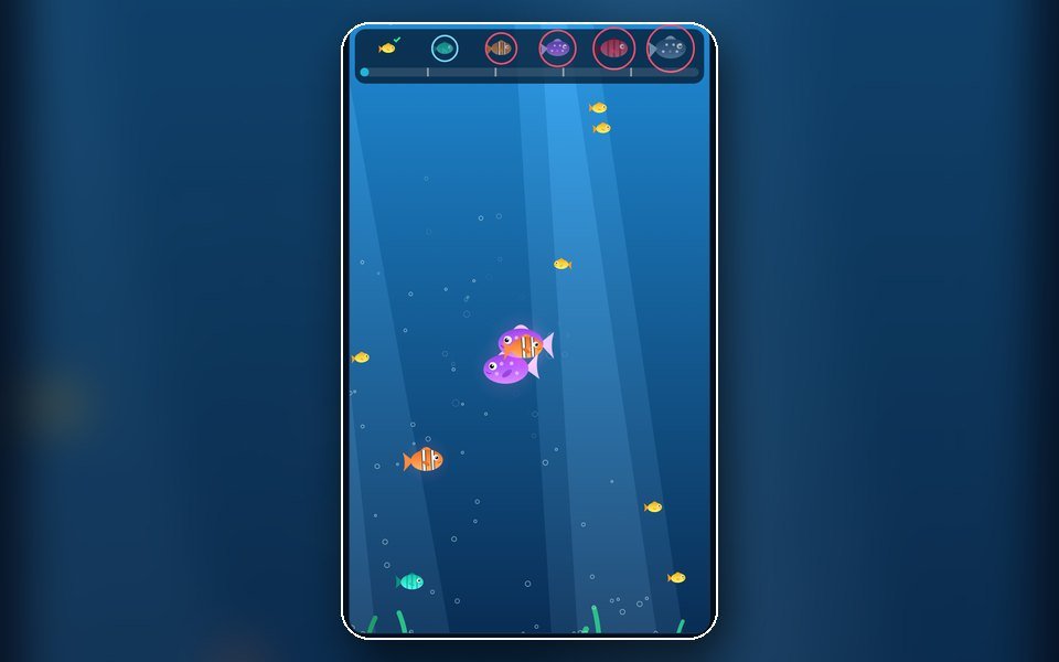 لقطة من لعبة Ocean Rush